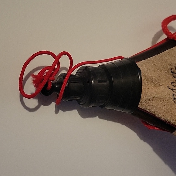 Leather vintage bota bag, for wine, liquor, water juice etc - Picture 3 of 6